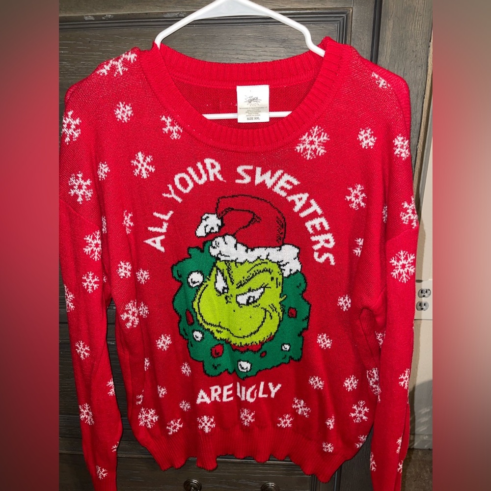 Women’s Grinch Ugly Sweater